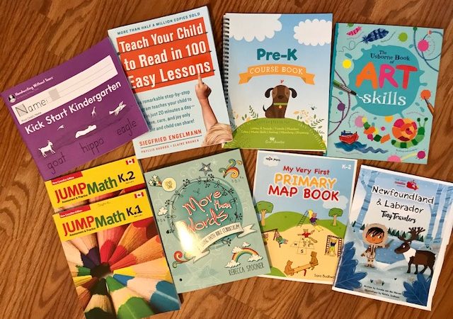 a glimpse at our kindergarten resources for this year
