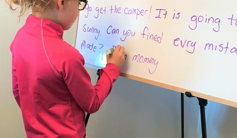 Spruce Up Your child’s spelling practice at home.