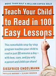 how to teach your child to read in a few minutes a day